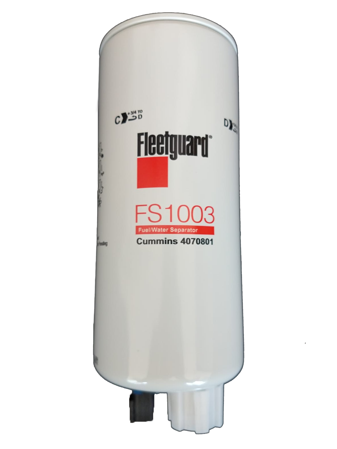 Fs1003 Filtro Separador Diesel Agua Fs 1003 P551103