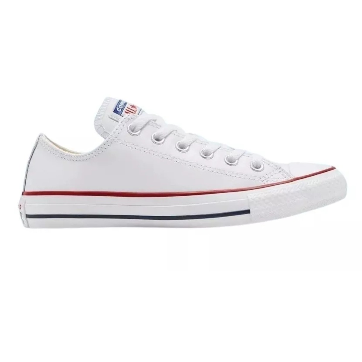 Tenis Converse Unisex Chuck Taylor Choclo Piel Blanco