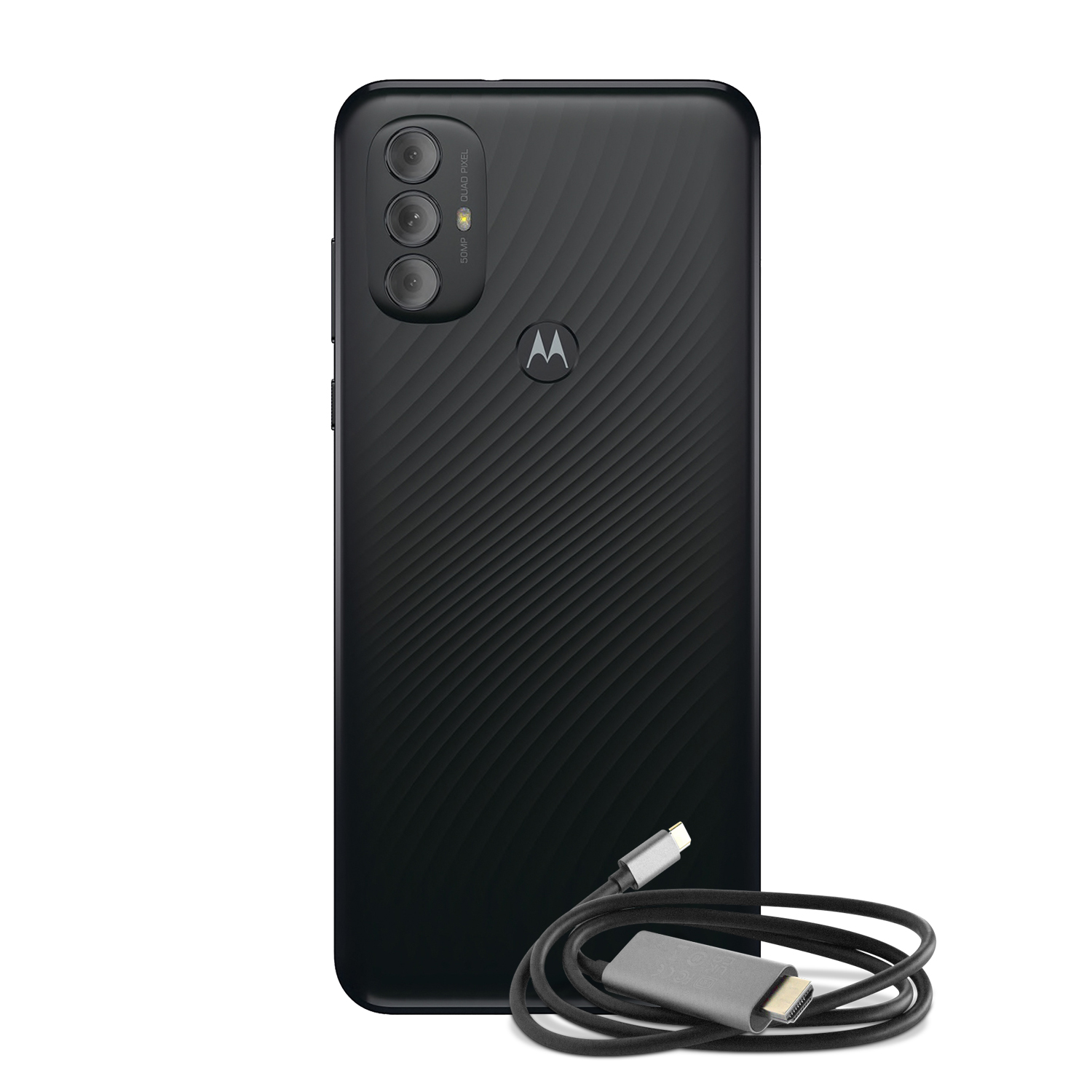 MOTOROLA MOTO G POWER 2022 4GB 128GB NEGRO + MOTOROLA CABLE HDMI - TIPO C