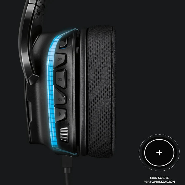 Audífonos Gamer Logitech G635 7.1 Alámbrico