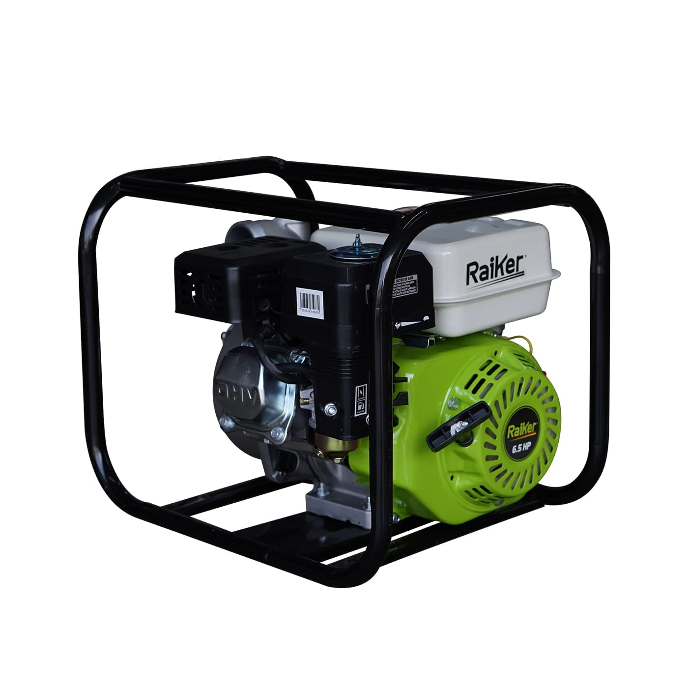 MOTOBOMBA AUTOCEBANTE RAIKER 6.5 HP 2X2 4 TIEMPOS - RKB2265