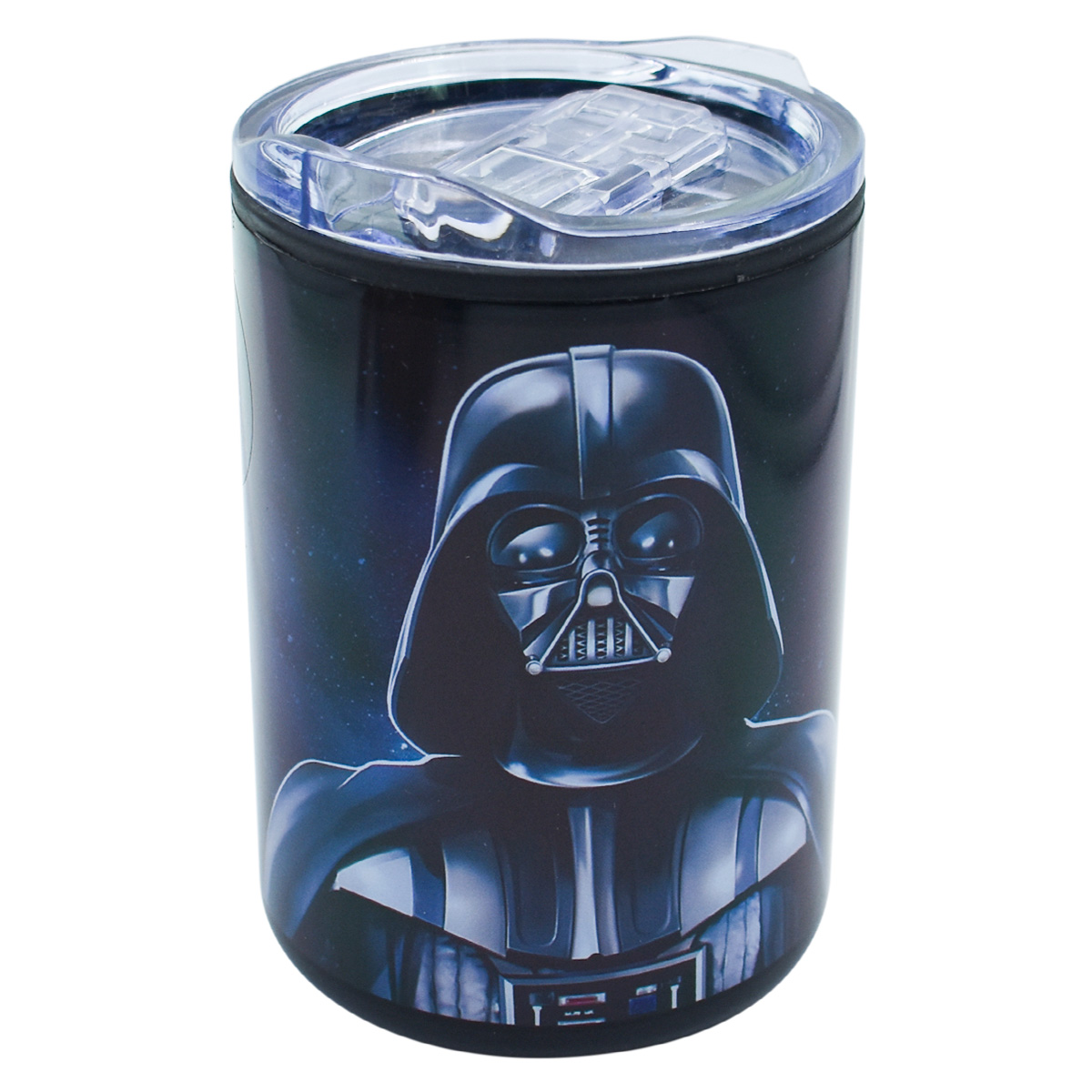 Fun Kids 2415-4131 Vaso Termico Termo con tapa Doble pared inoxidable Disney Star Wars Darth Vader 350ml