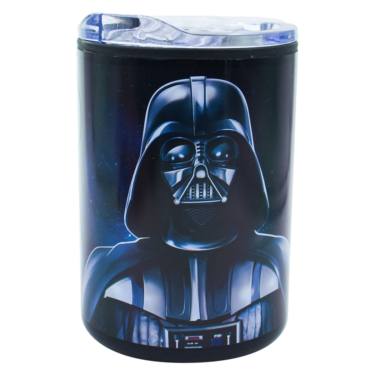 Fun Kids 2415-4131 Vaso Termico Termo con tapa Doble pared inoxidable Disney Star Wars Darth Vader 350ml