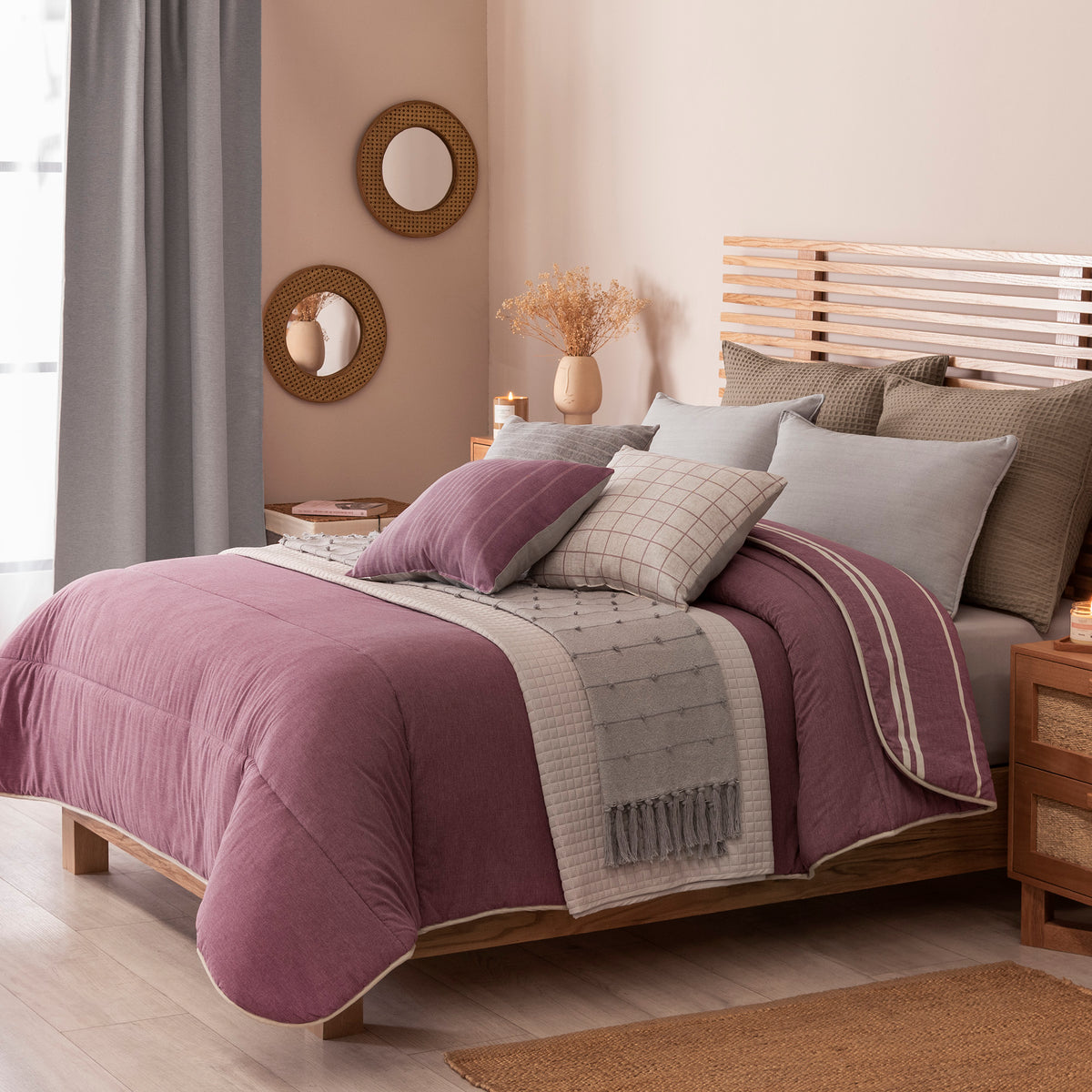 Juego de edredón Cordoba king size- Vianney