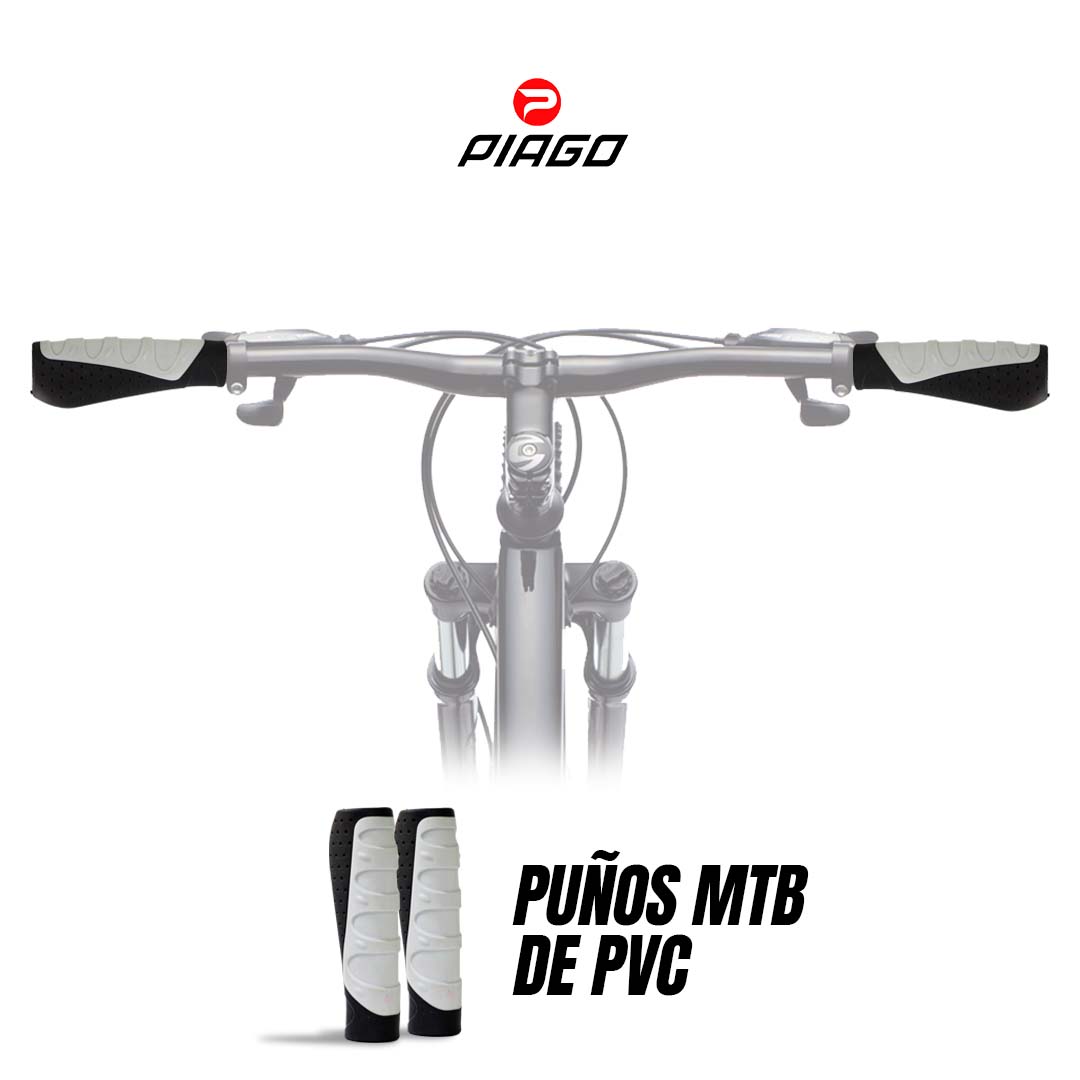 Puños De Goma Ergonómicos Manubrio Bicicleta Antideslizantes