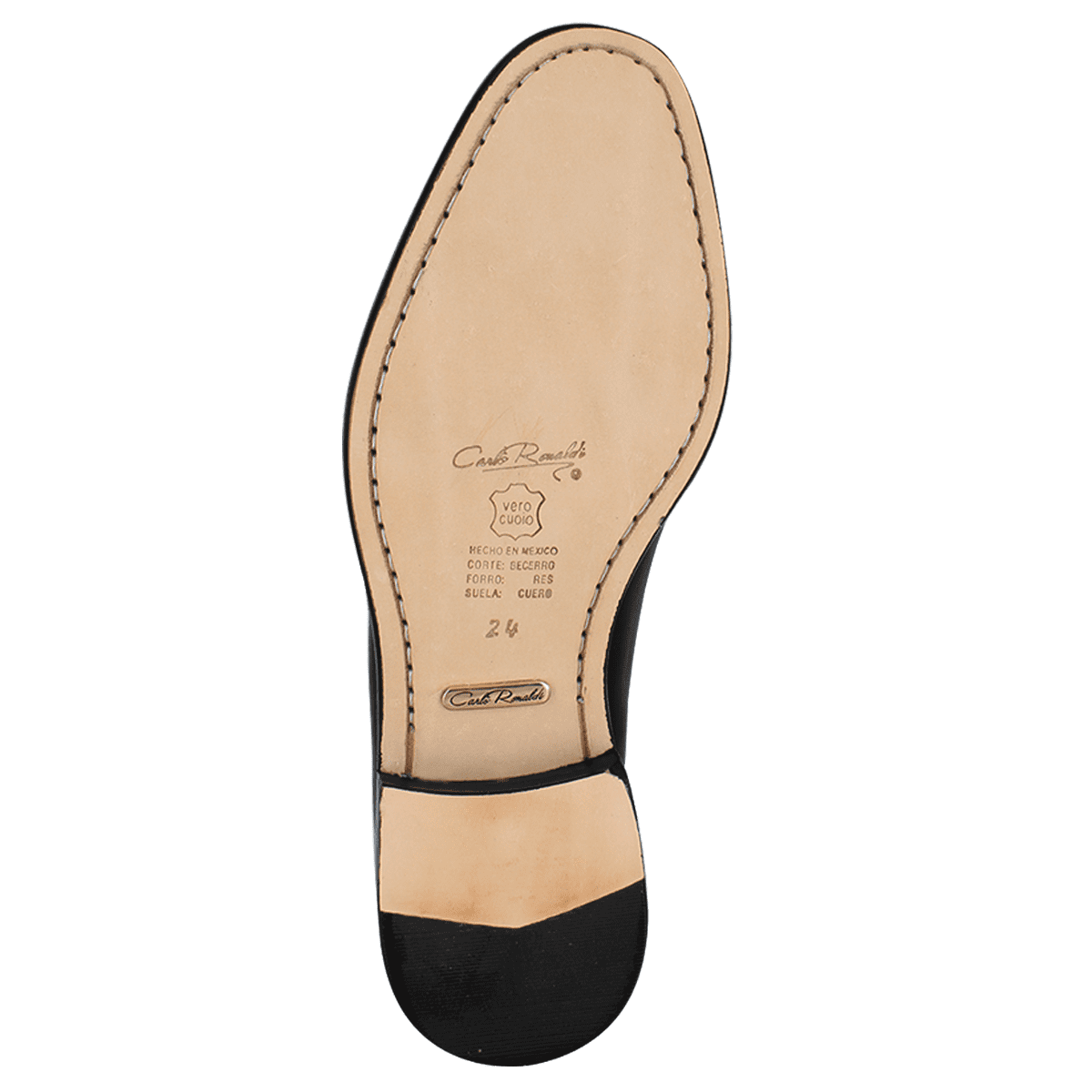 Zapato Dama Carlo Ronaldi 1201 Becerro Negro