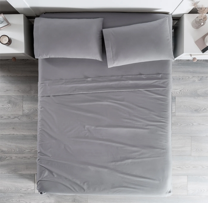 Set de sabanas 100% algodón, tamaño Queen Size