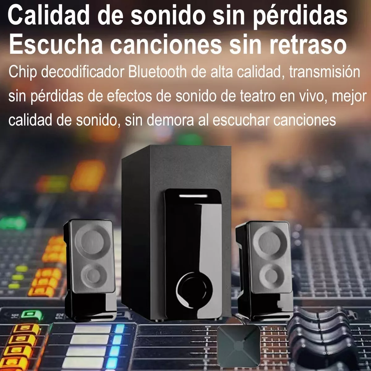 Bluetooth Transmisor Receptor Audio Bluetooth  2 En 1