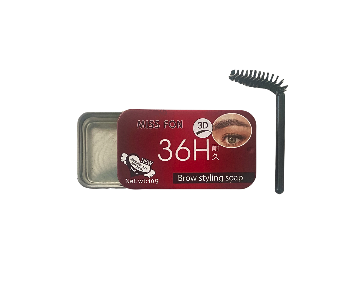 Cera jabón Para Peinar Definir Maquillar Cejas Larga Duración