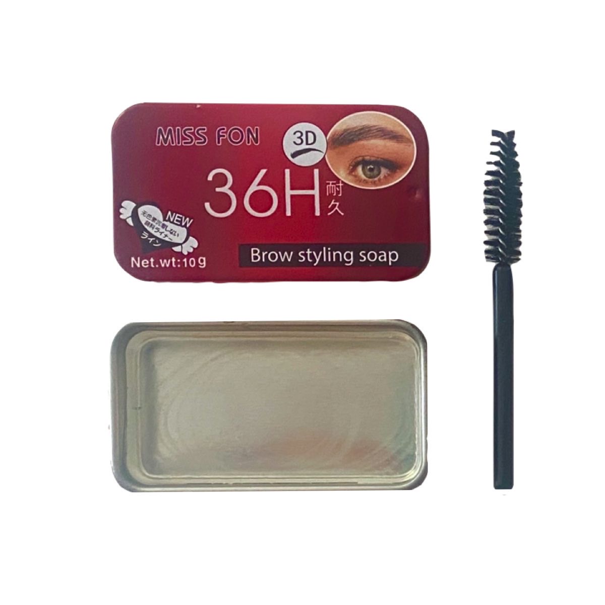 Cera jabón Para Peinar Definir Maquillar Cejas Larga Duración