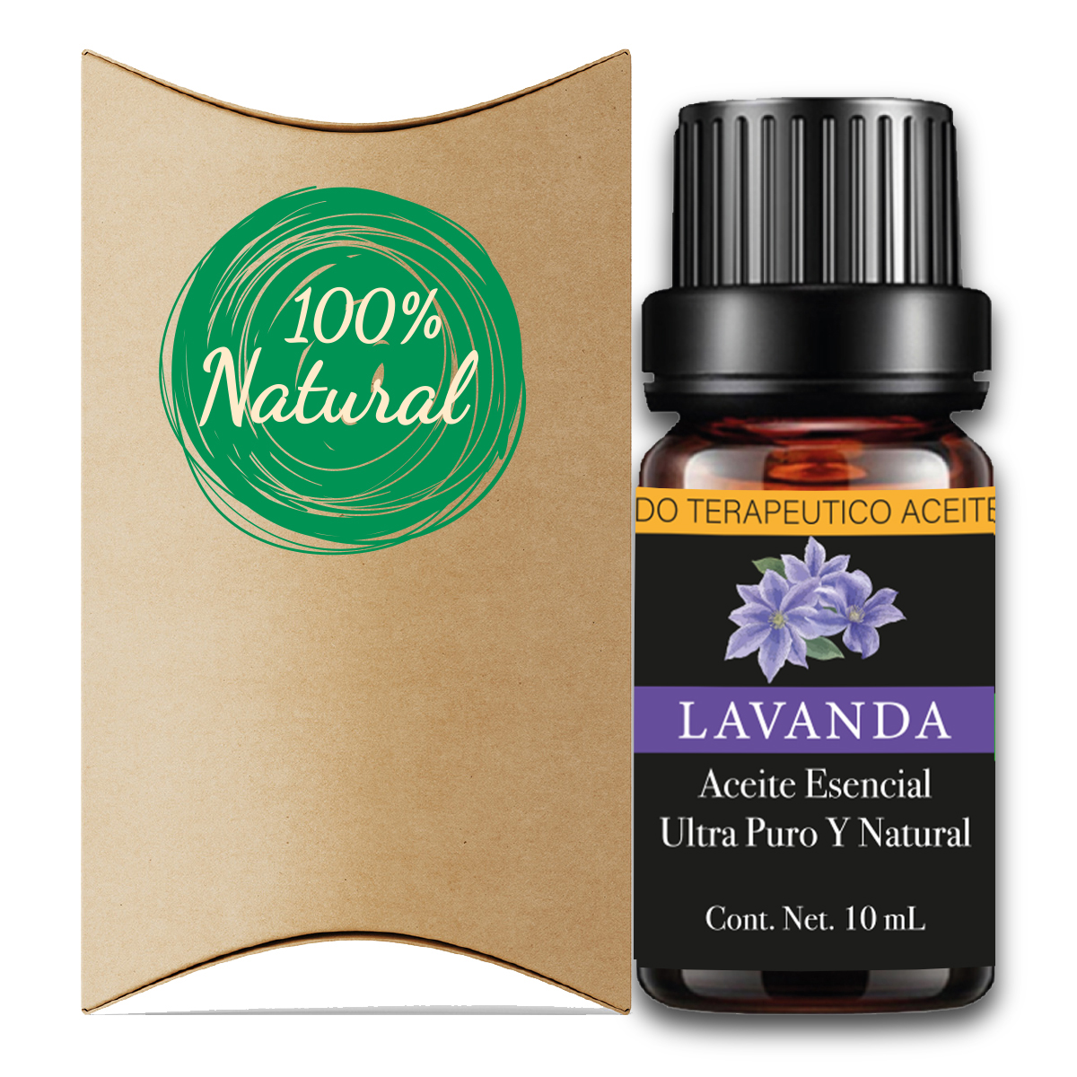 Aceite Esencial Lavanda 100% Natural Y Puro Aromaterapia
