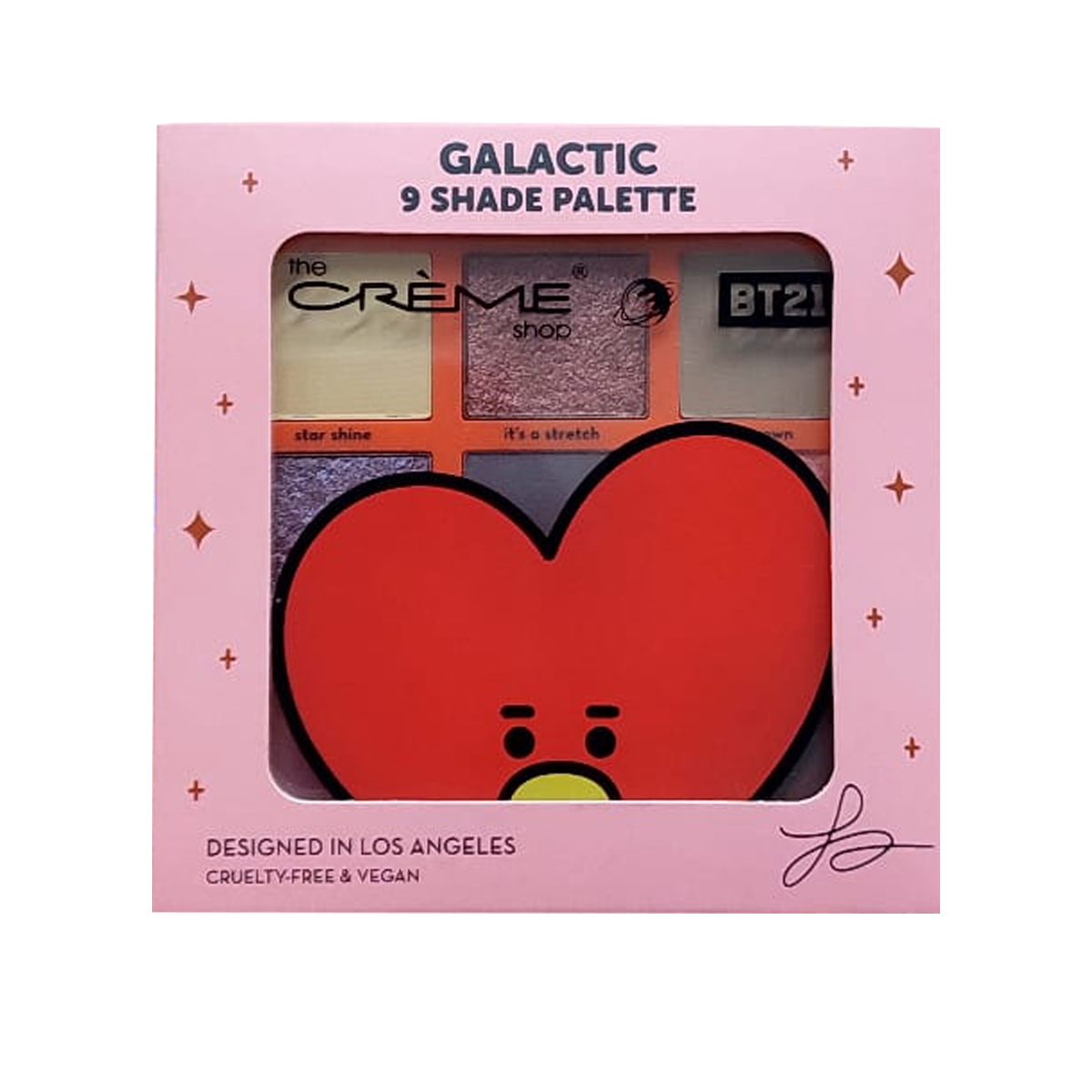 Set De Sombras Multi Acabado De Ojos Diseño BTS .