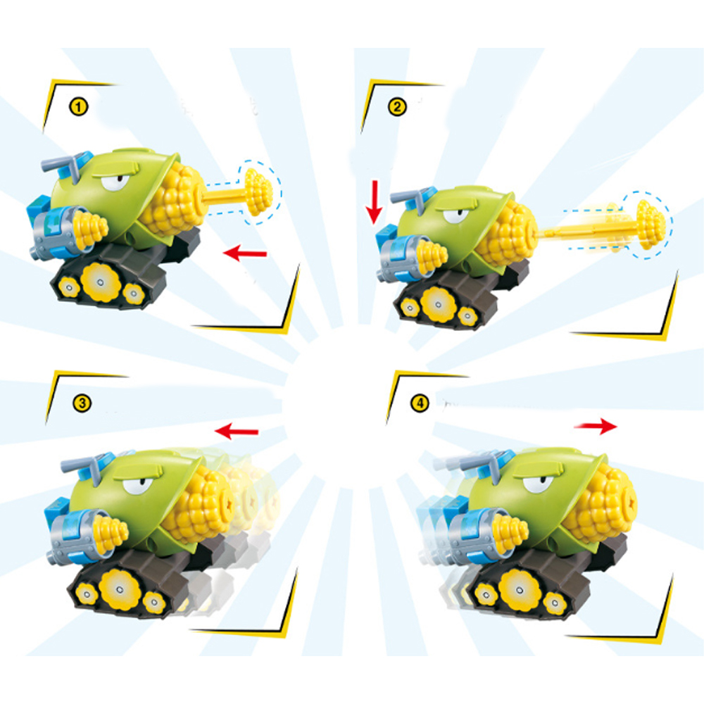 Plantas Vs Zombies Juego Personajes Juguetes Niños