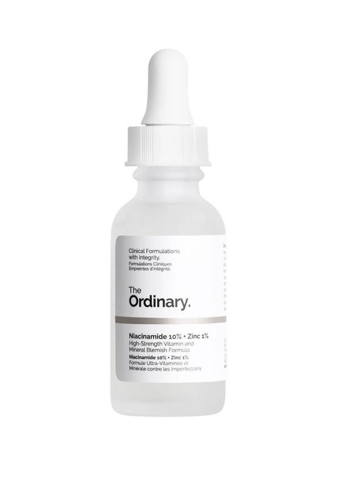 Sérum Niacinamide 10% + Zinc 1% The Ordinary día/noche para todo tipo de piel de 30mL +15 años