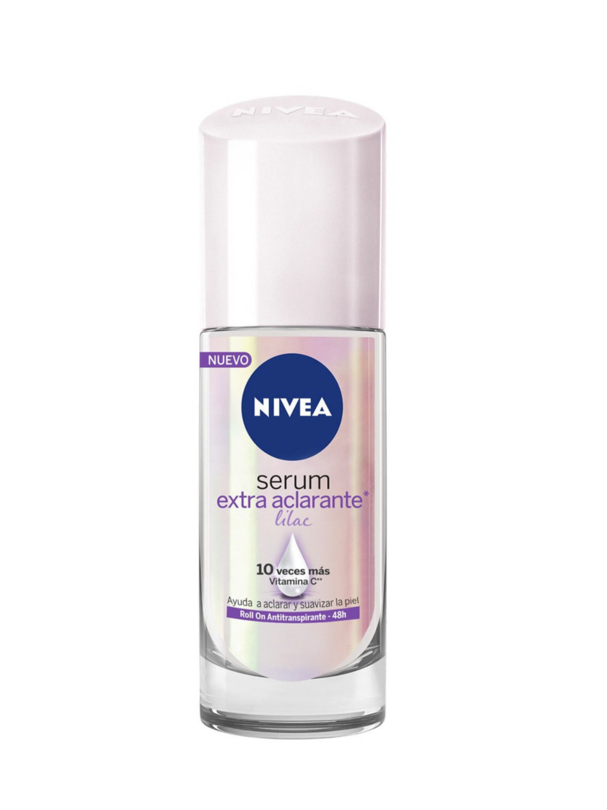 Antitranspirante En Roll On Nivea serum Extra Aclarante Lilac 40ml