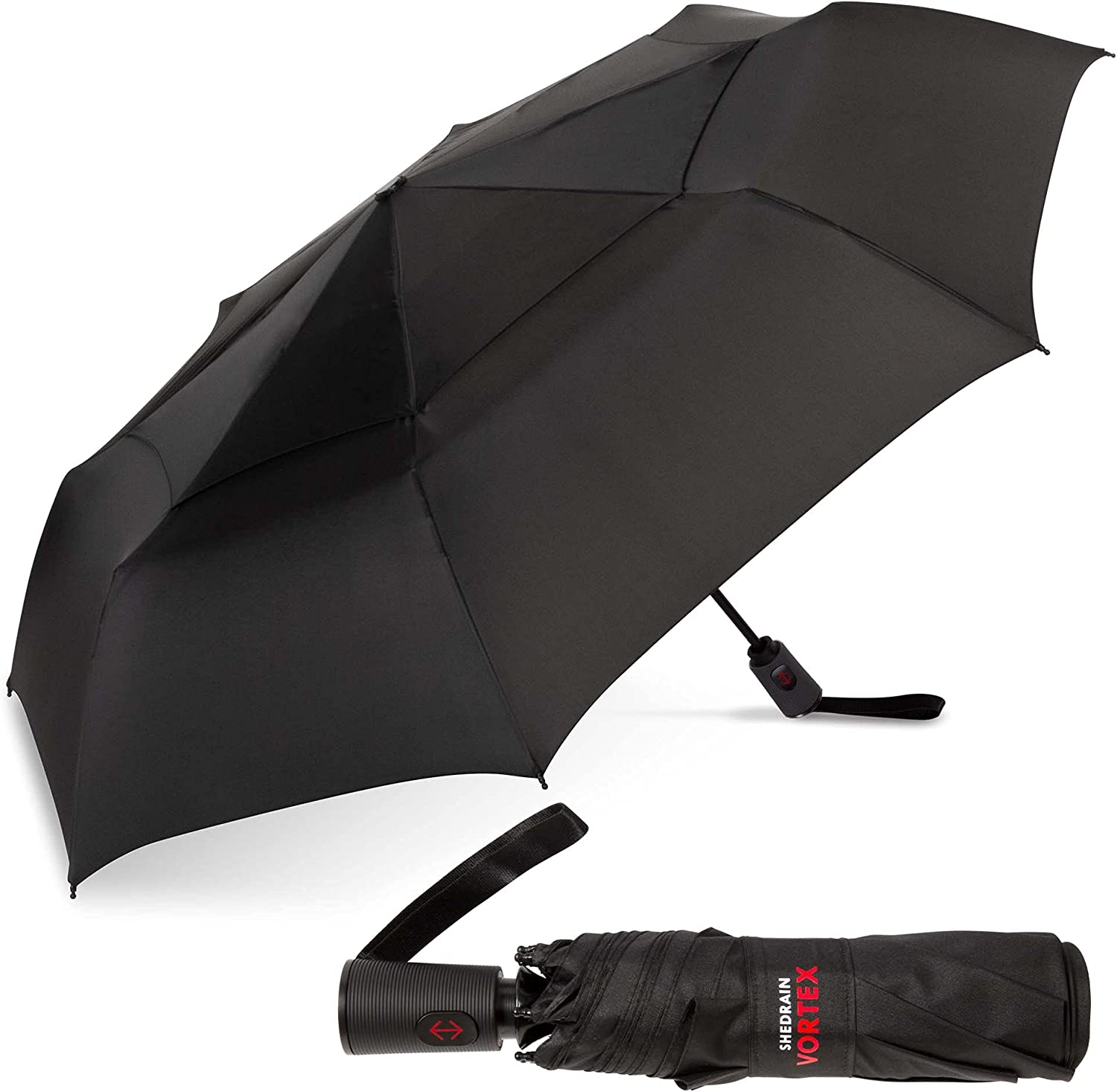 Paraguas Compacto Shedrain Vortex Windproof