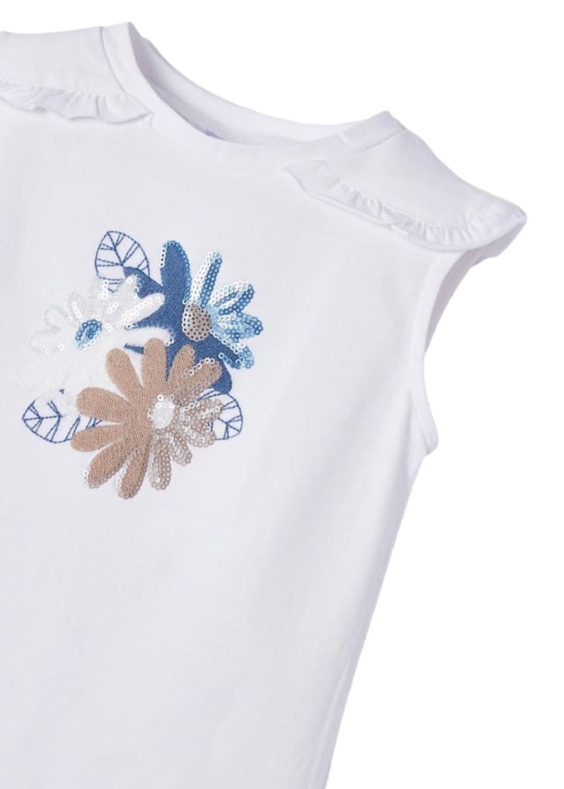 Conjunto 2 Pz Falda Tul Niña Mayoral Color Porcelana