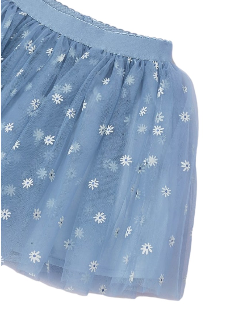 Conjunto 2 Pz Falda Tul Niña Mayoral Color Porcelana