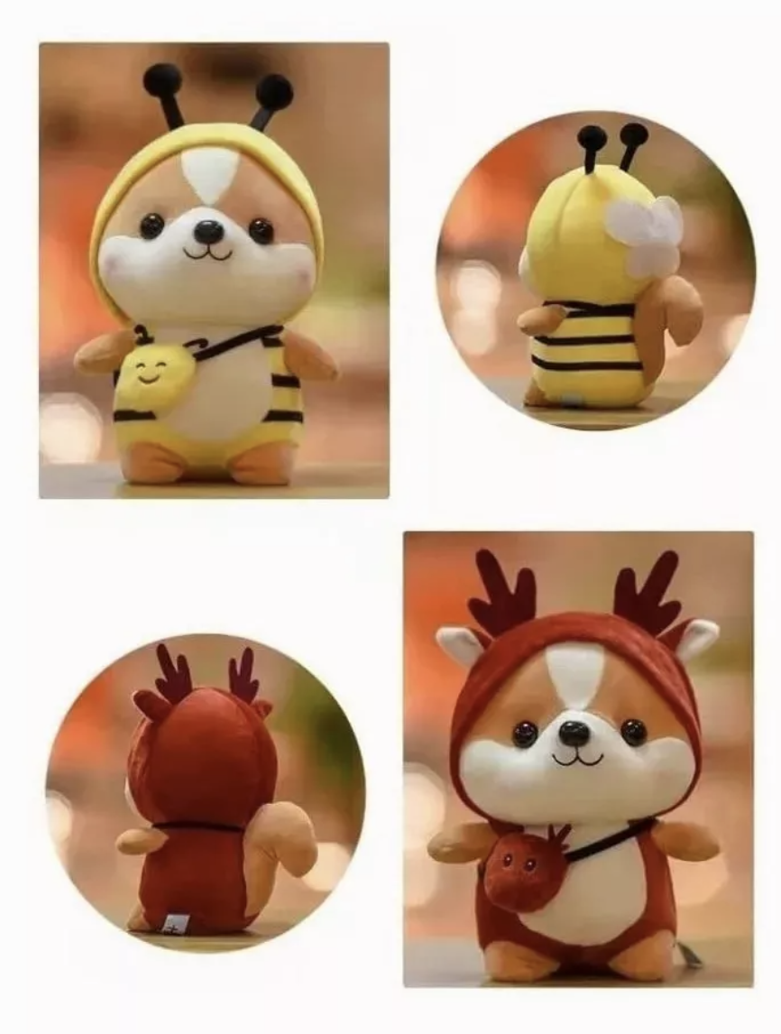 Bonito Peluche De Ardilla FUNBU Huggy Wuggy Peluches Alce