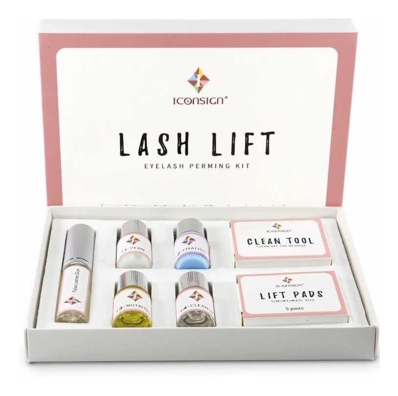 "Kit Lash Lifting De Pestañas Rizado Marca Iconsign Dama "