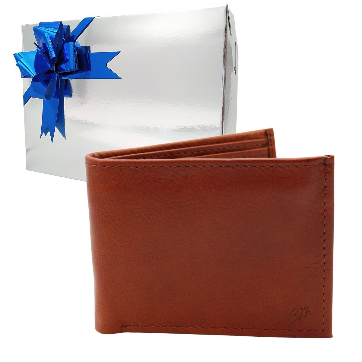 Cartera Billetera Carteras México Bifold Compartimiento Secreto Piel Genuina Regalo Hombre
