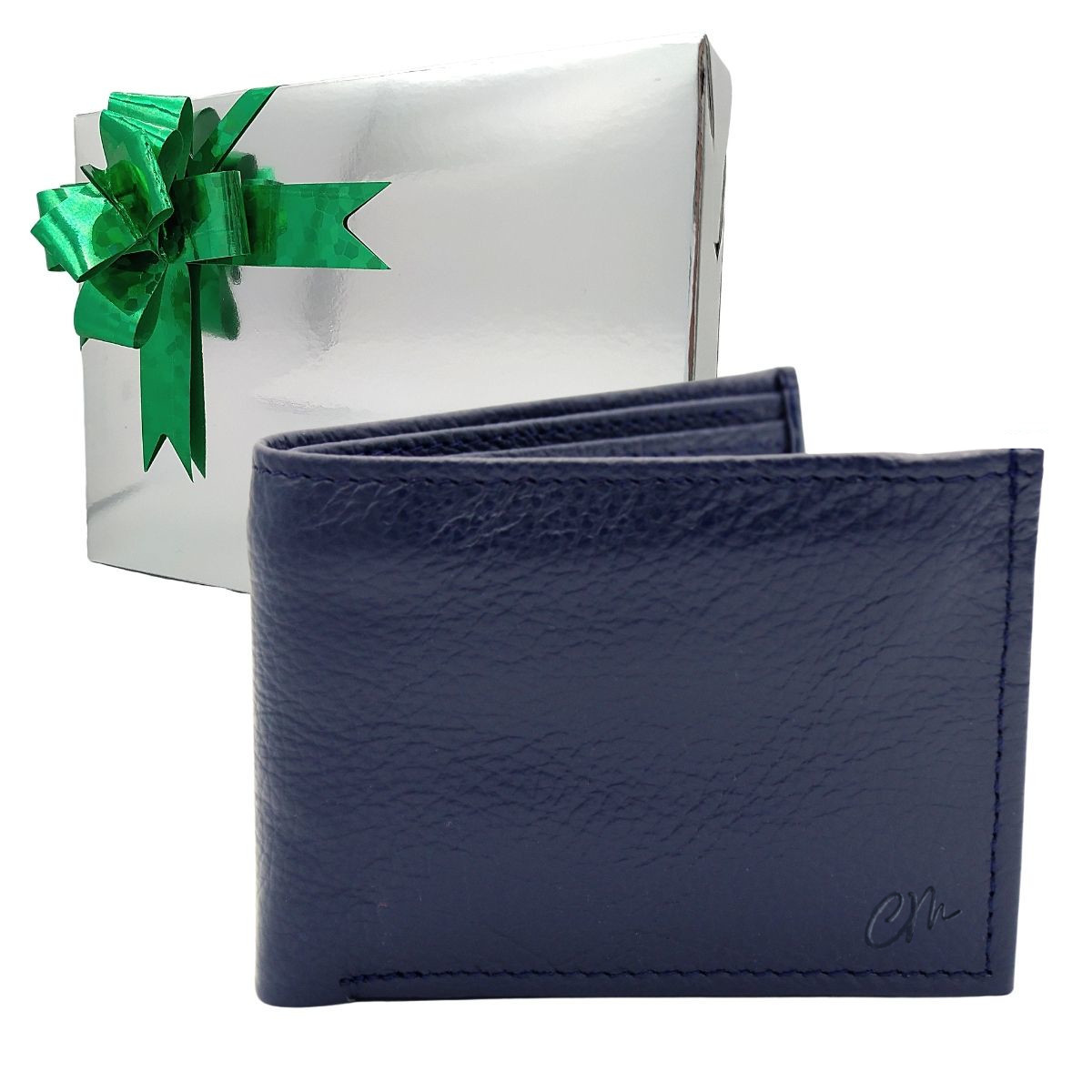 Cartera Billetera Carteras México Bifold Compartimiento Secreto Piel Genuina Regalo Hombre