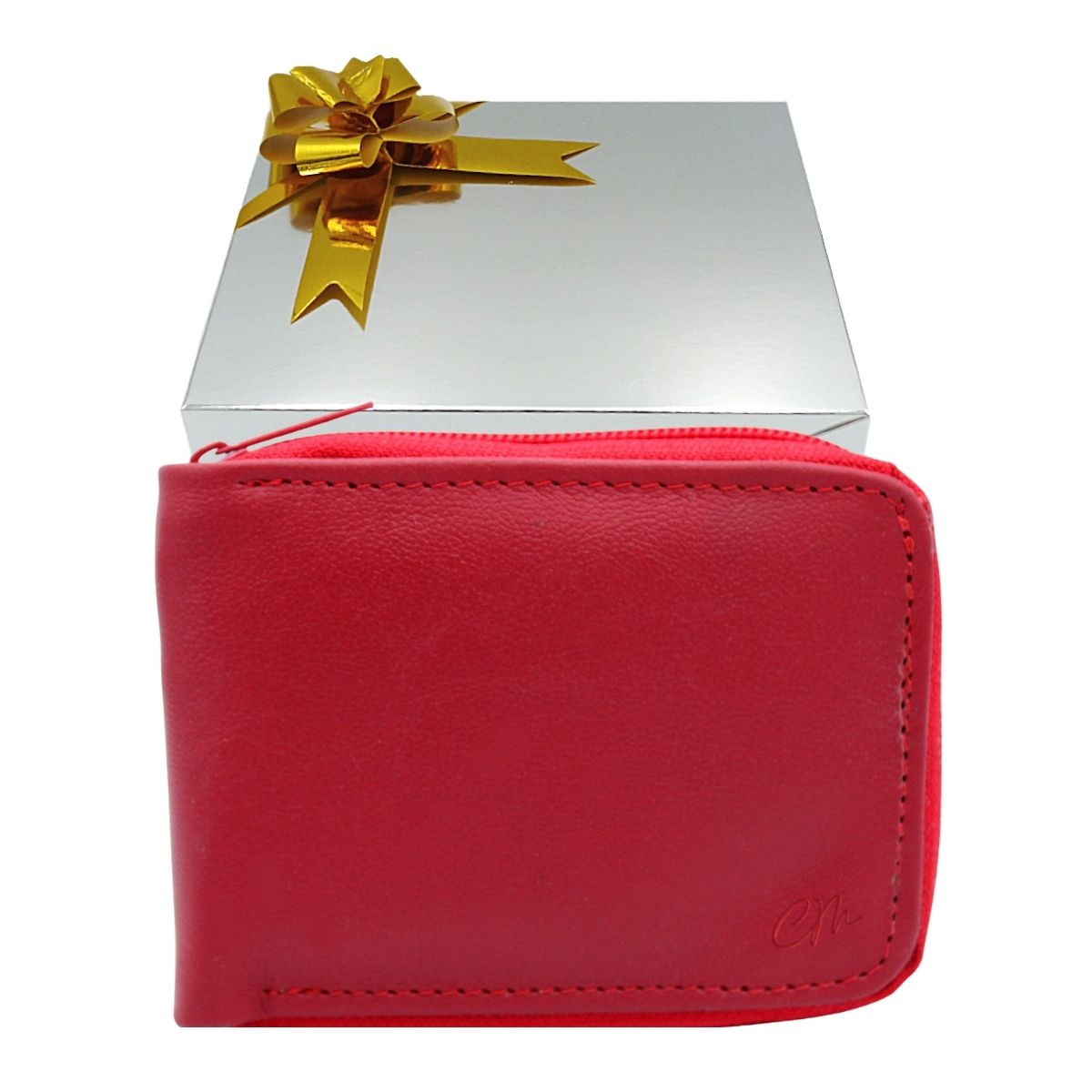 Cartera Billetera Carteras México Box Cierre Premium Piel Genuina Regalo Hombre