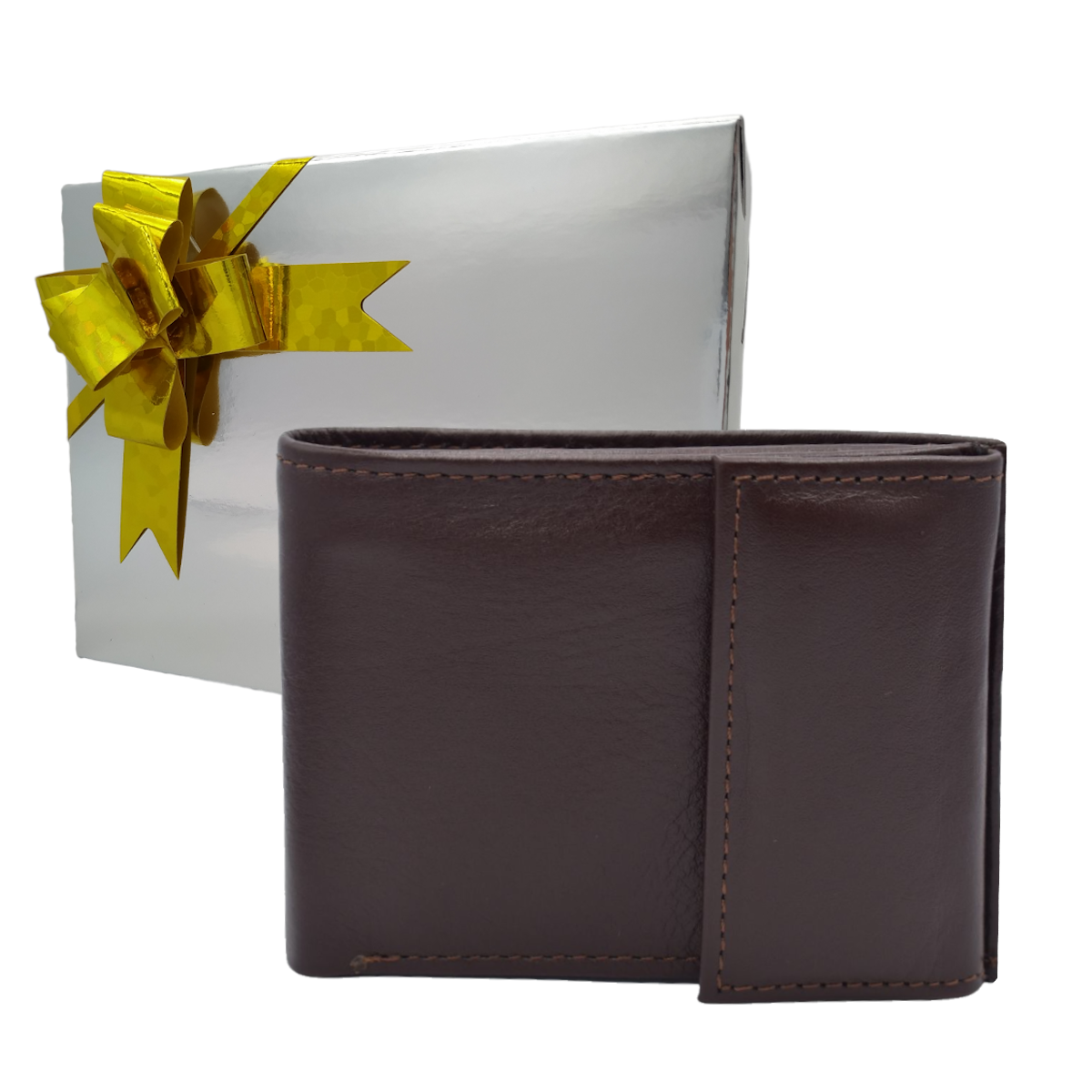 Cartera Billetera Carteras México Contacto Piel Genuina Regalo Hombre