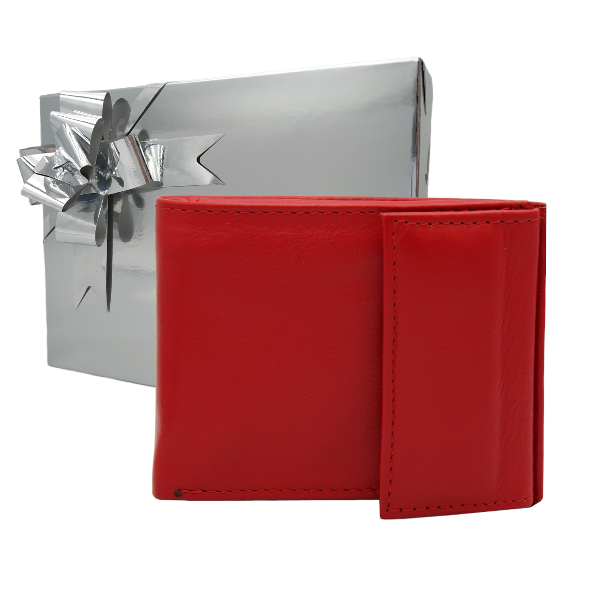 Cartera Billetera Carteras México Contacto Piel Genuina Regalo Hombre