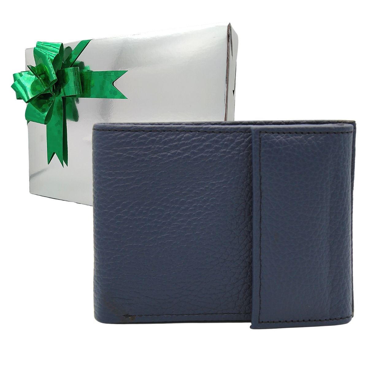 Cartera Billetera Carteras México Contacto Piel Genuina Regalo Hombre