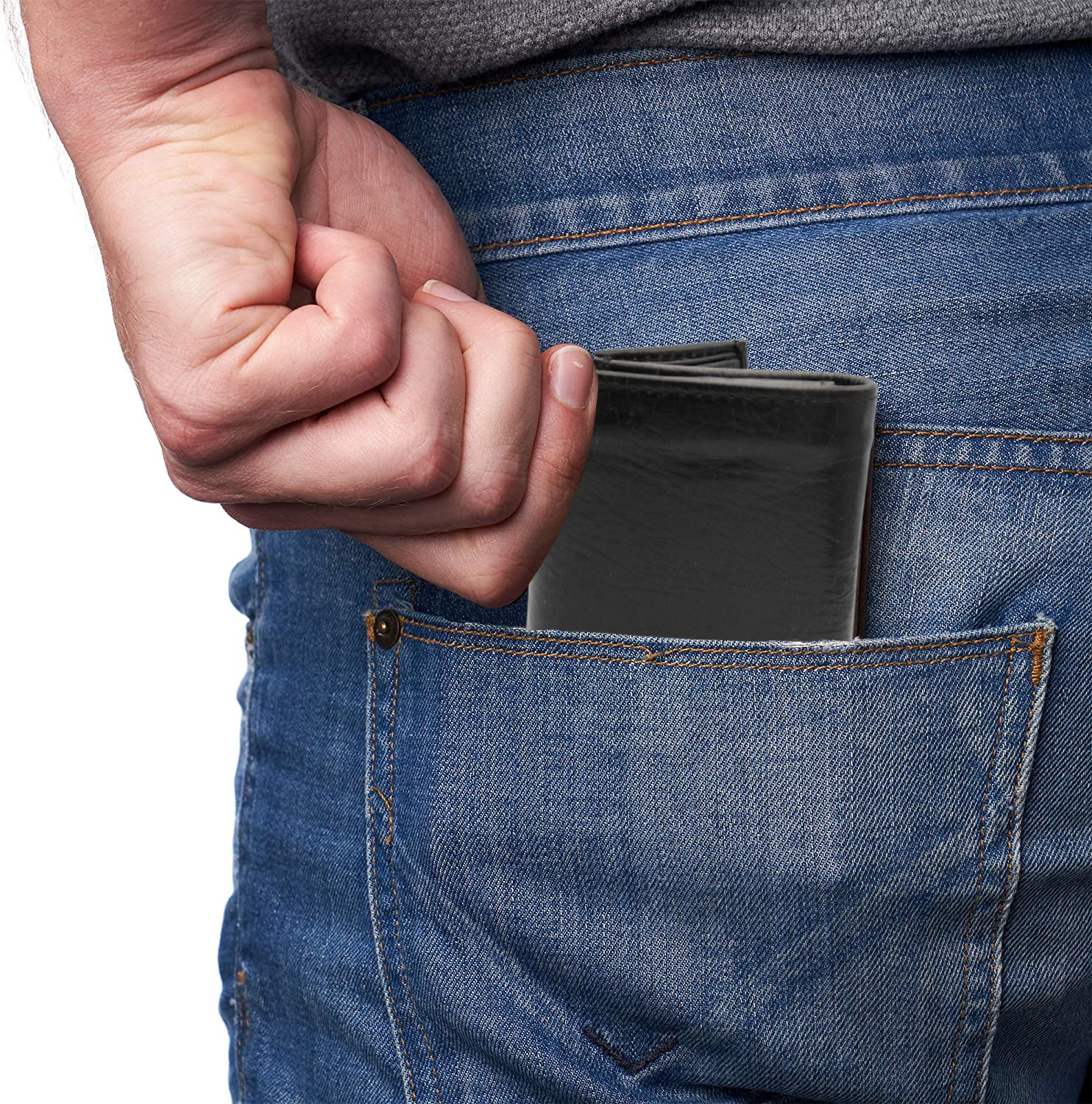 Cartera Billetera Carteras México Triple Premium Piel Genuina Regalo Hombre