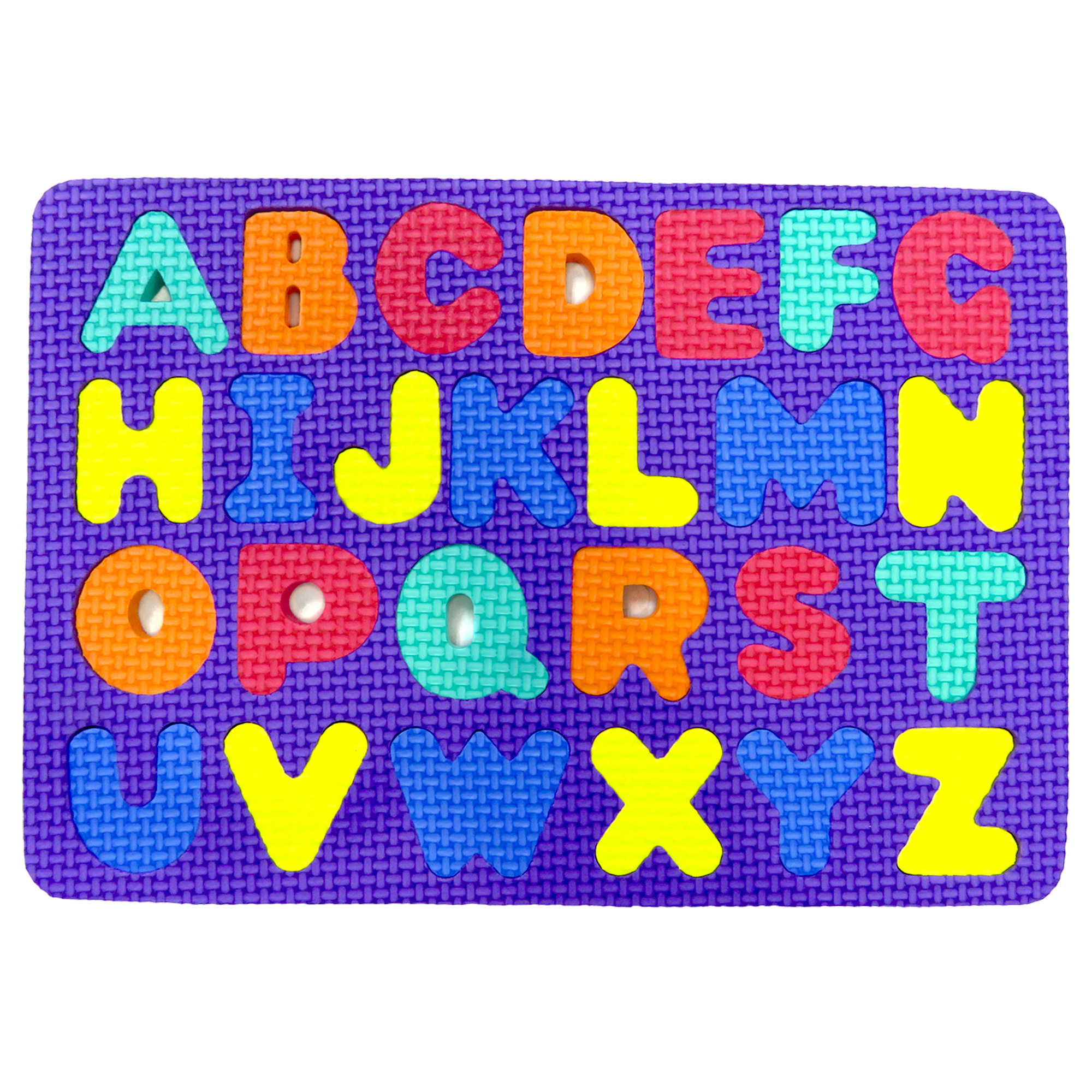 Tabla didactica de Foamy abecedario para niños infantiles buen regalo juego educativo letras