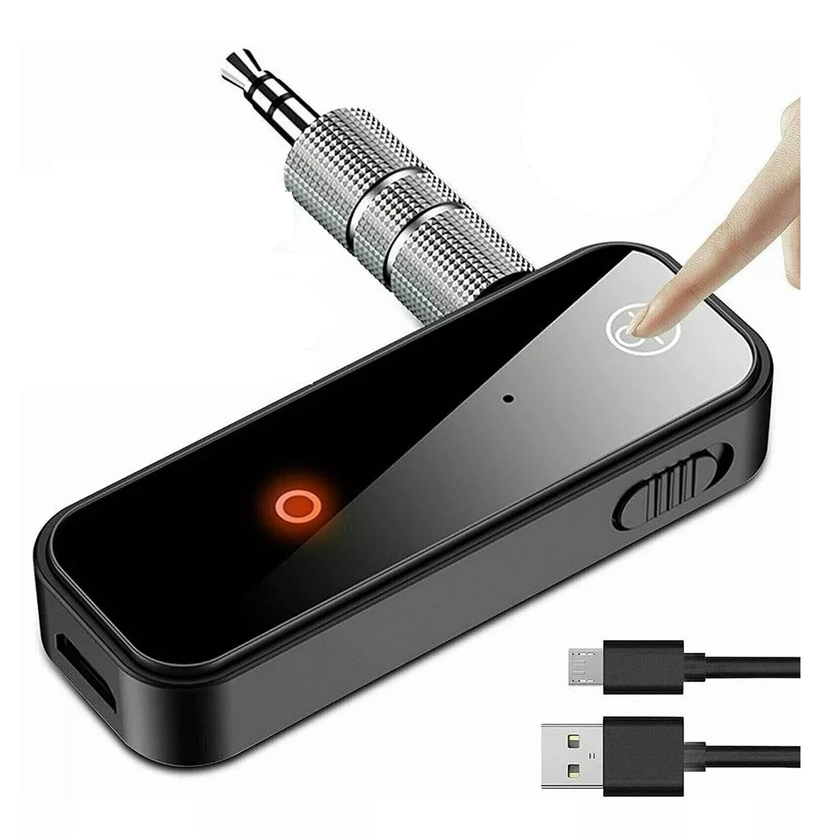 Receptor Auxiliar Bluetooth Auto Coche Manos Libres 3.5mm