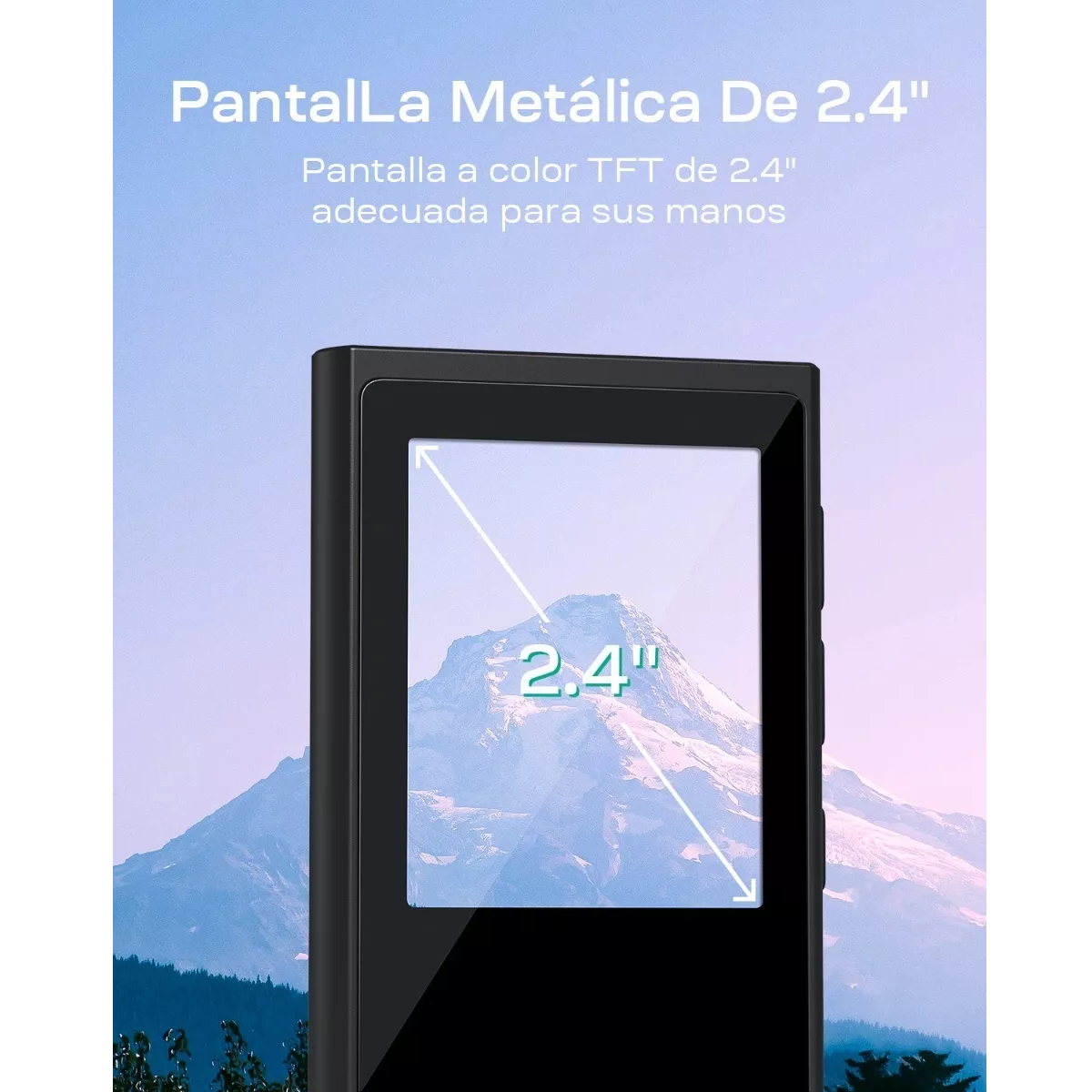 Reproductor Mp3 Bluetooth Pantalla Táctil Con Bocina Y 80gb