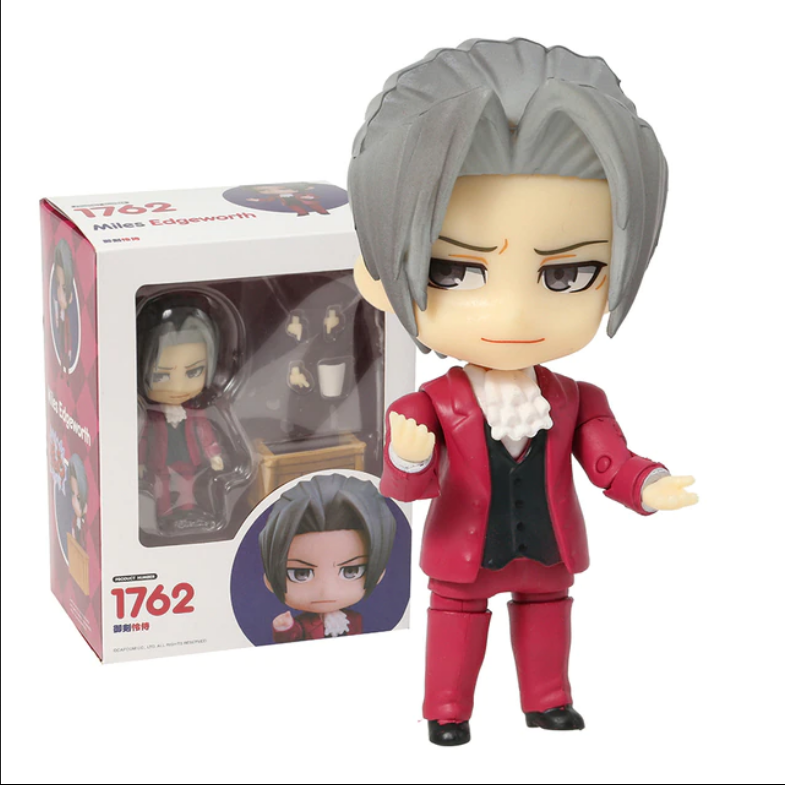 Miles Edgeworth 1762 Nendoroid Ace Attorney Figura Anime