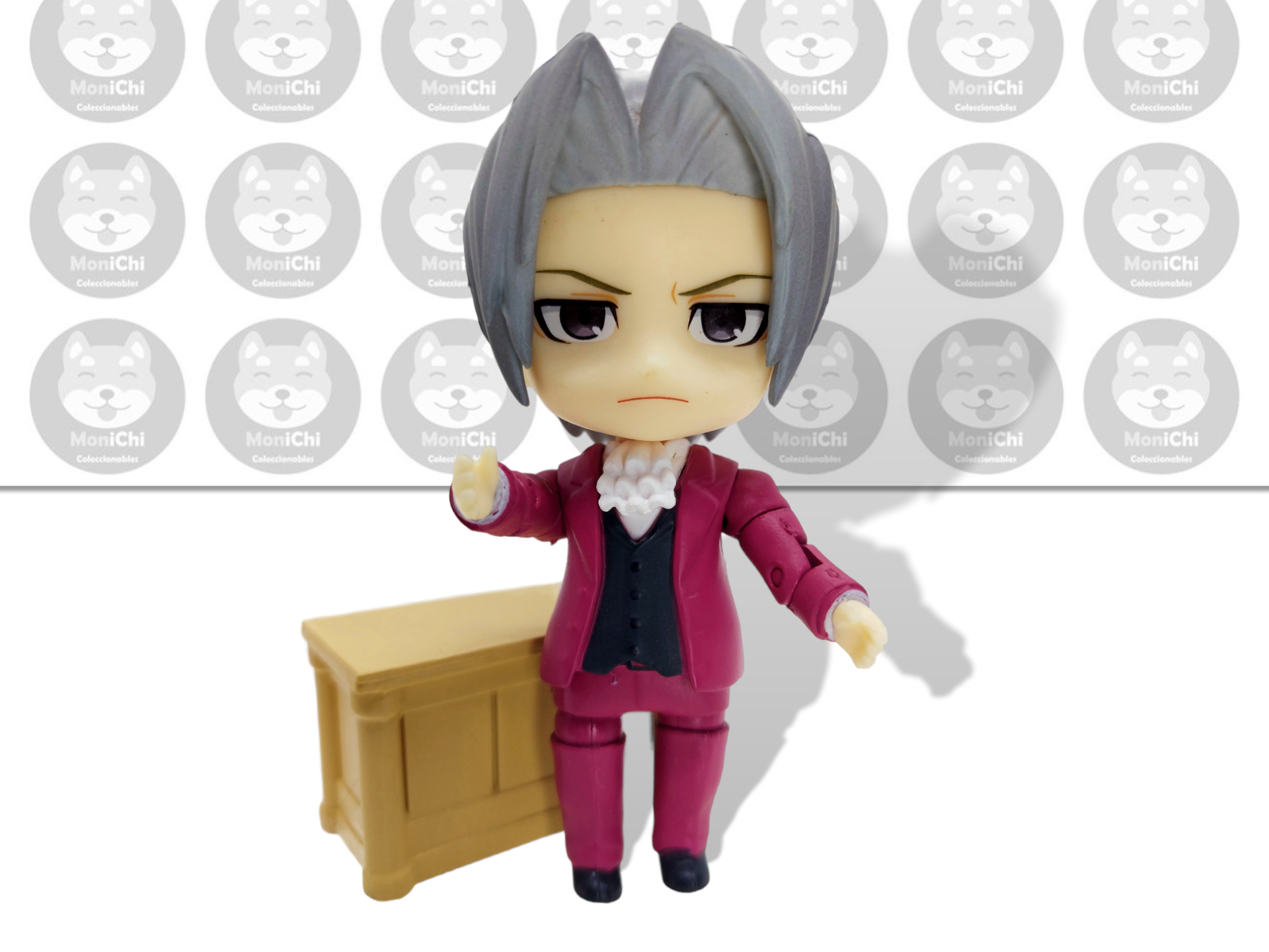 Miles Edgeworth 1762 Nendoroid Ace Attorney Figura Anime