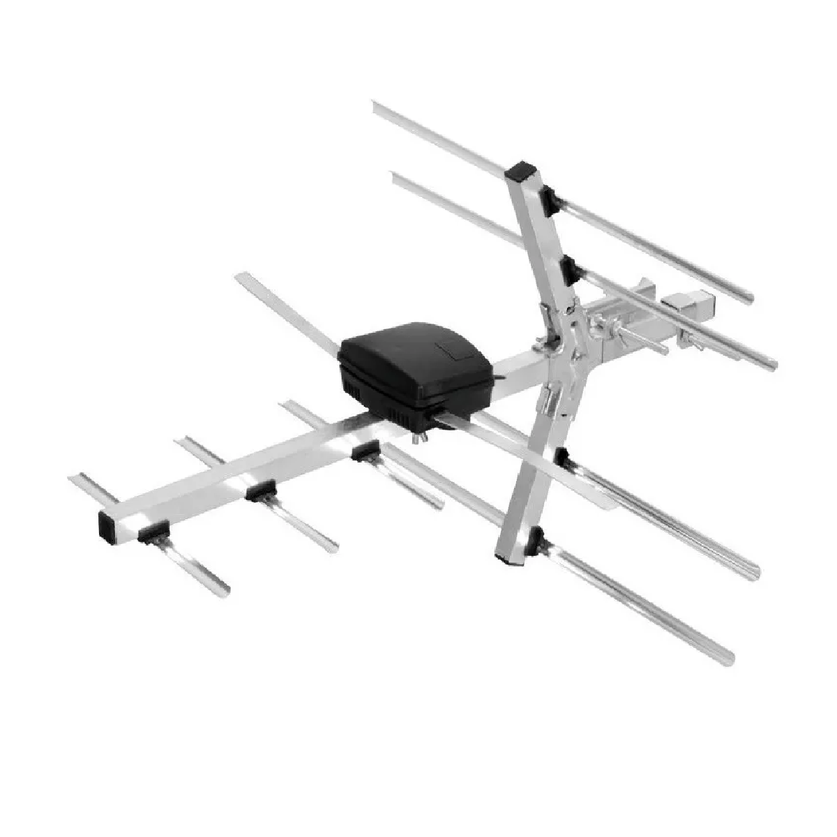 Antena Aérea 8 Elementos Television Radio Vhf Uhf Hdtv Full