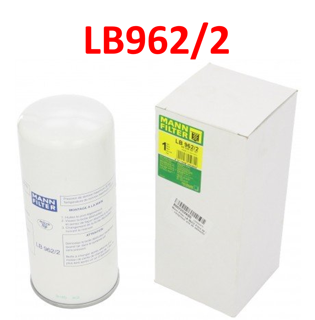 Lb962/2 Filtro Separador Aire Aceite Lb 962/2 As2451