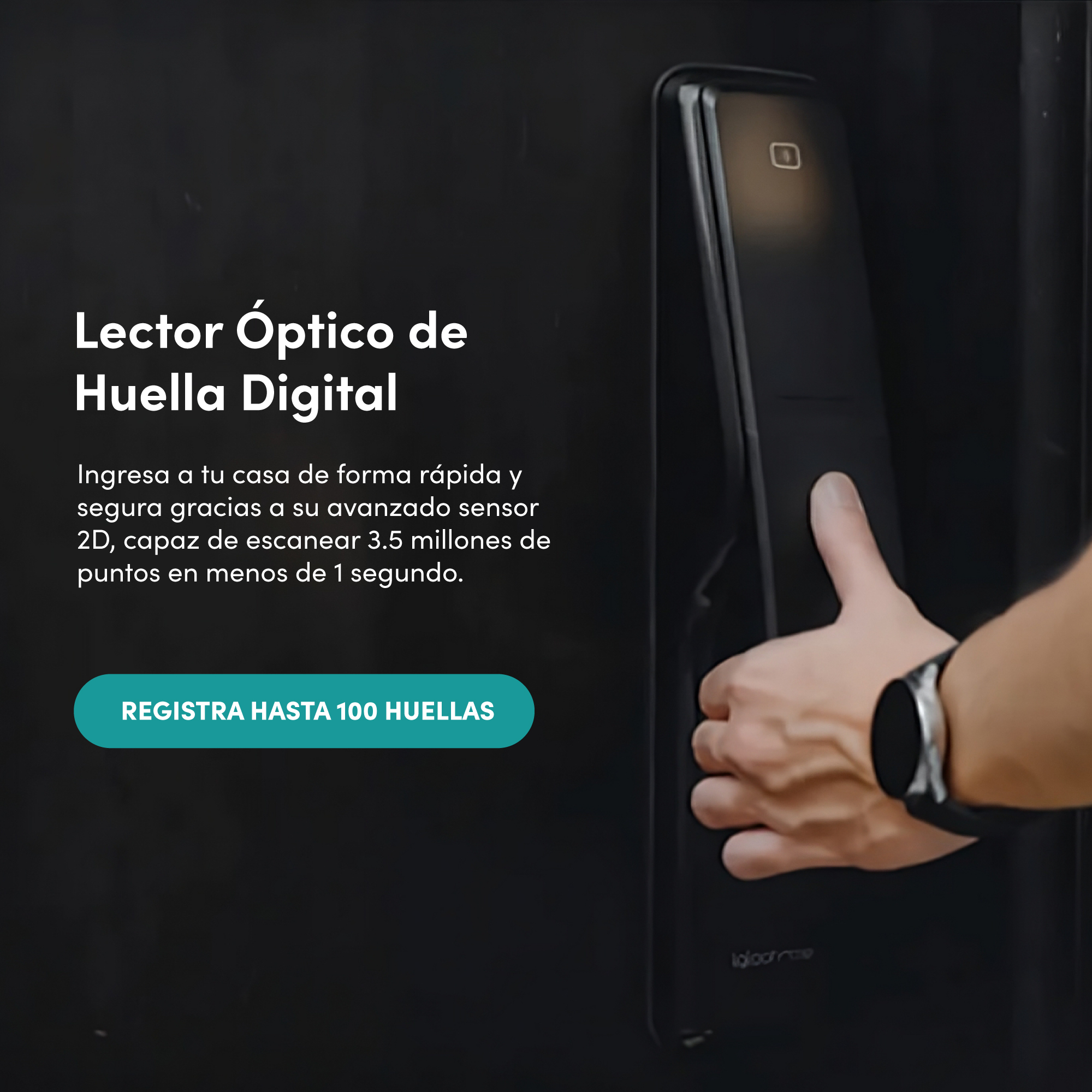 Cerradura Inteligente igloohome Push-Pull Mortise ideal para Airbnb