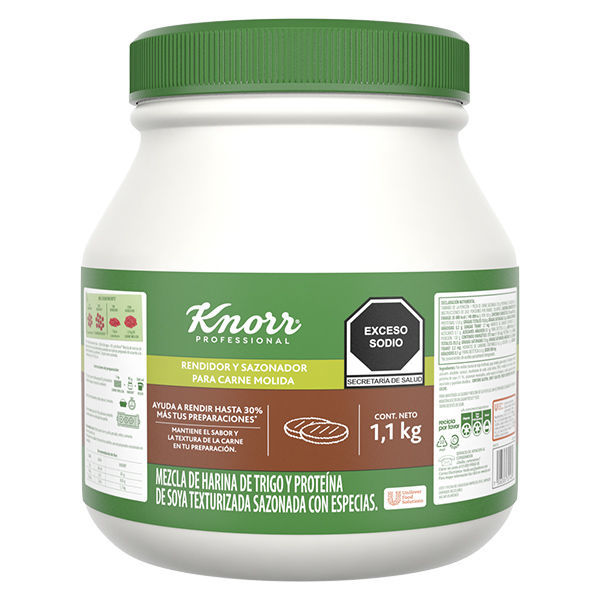 Sazonador de Carne Molida Bte. 1.1 Kg. Knorr