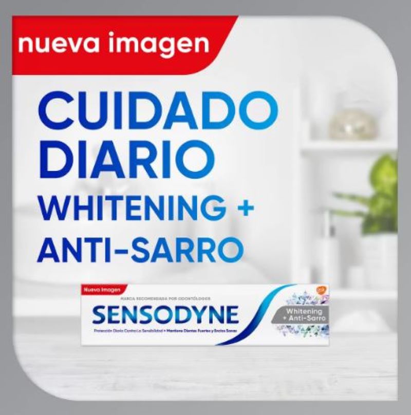 Pasta Dental Sensodyne 650066 5 Pastas de 113gr Blanqueadora