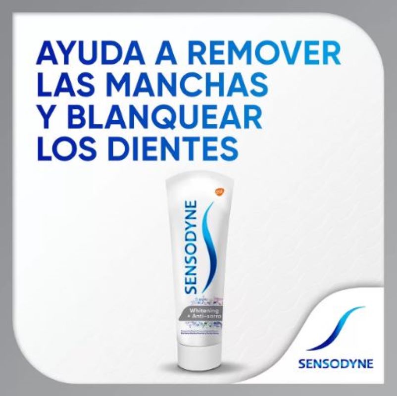 Pasta Dental Sensodyne 650066 5 Pastas de 113gr Blanqueadora
