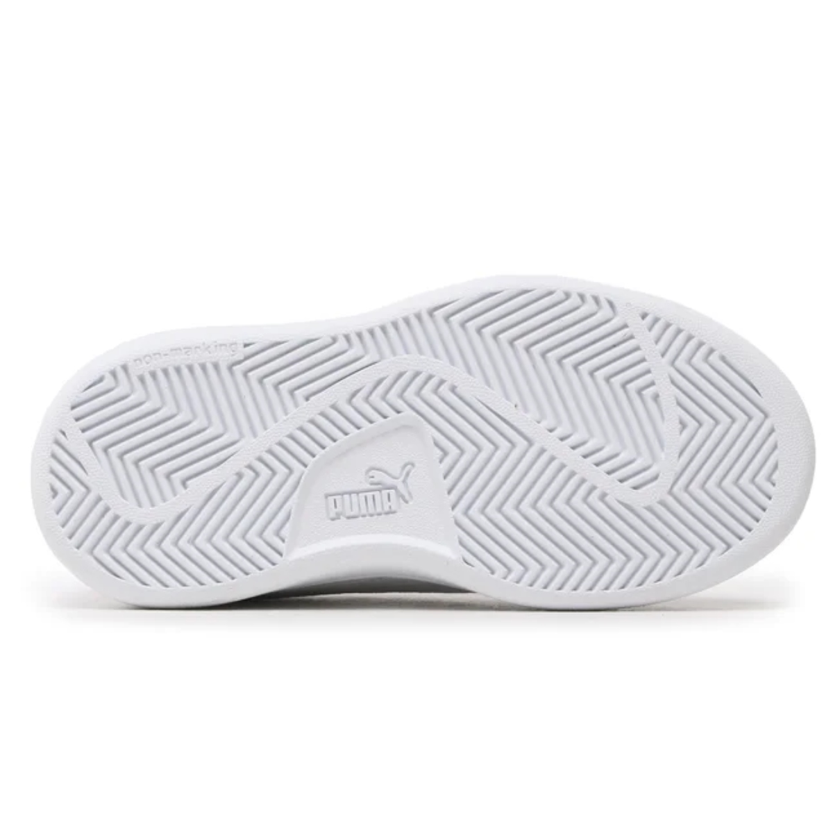 Tenis Casual Puma Smash V2 Mermaid 391898 02 rosa de Niñas 