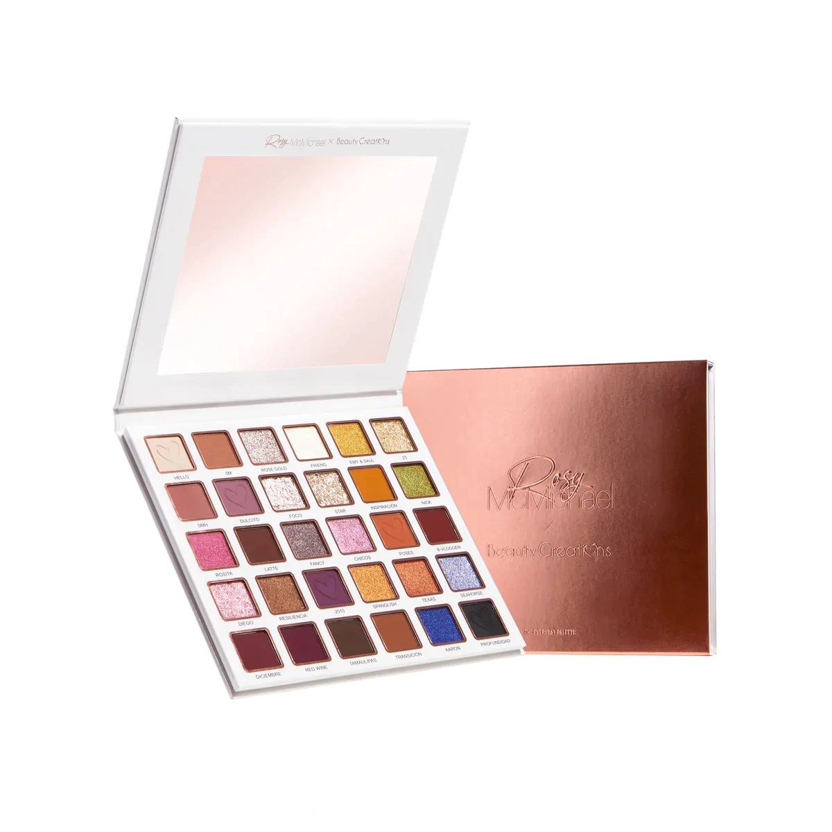 Paleta de Sombras Rosy McMichael Beauty Creations
