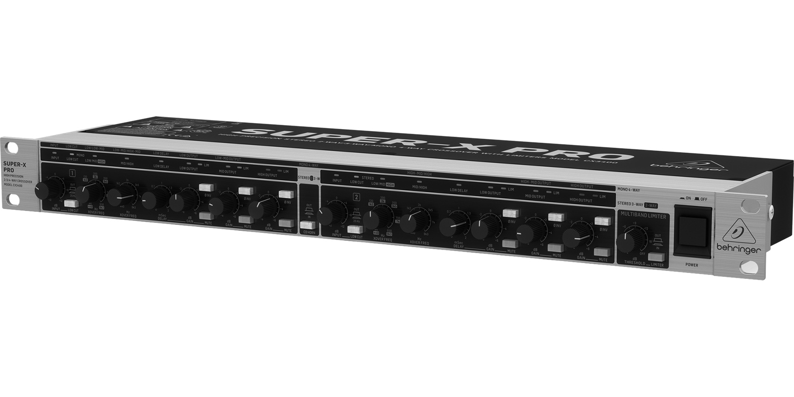 BEHRINGER CROSSOVER ELECTRONICO CX3400V2