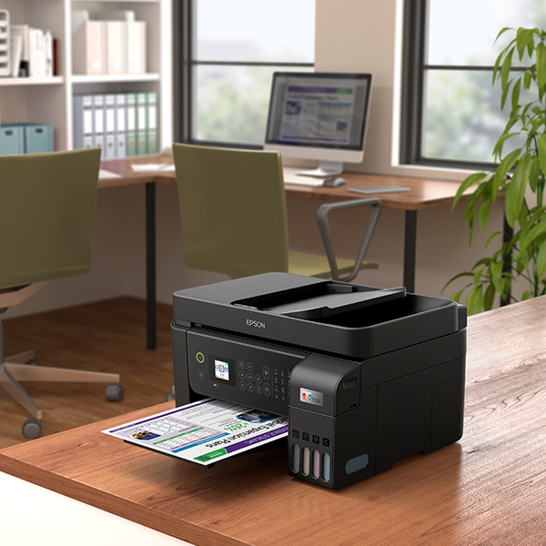 Impresora Multifuncional Epson Ecotank L5290 conexión USB y WiFi, Fax