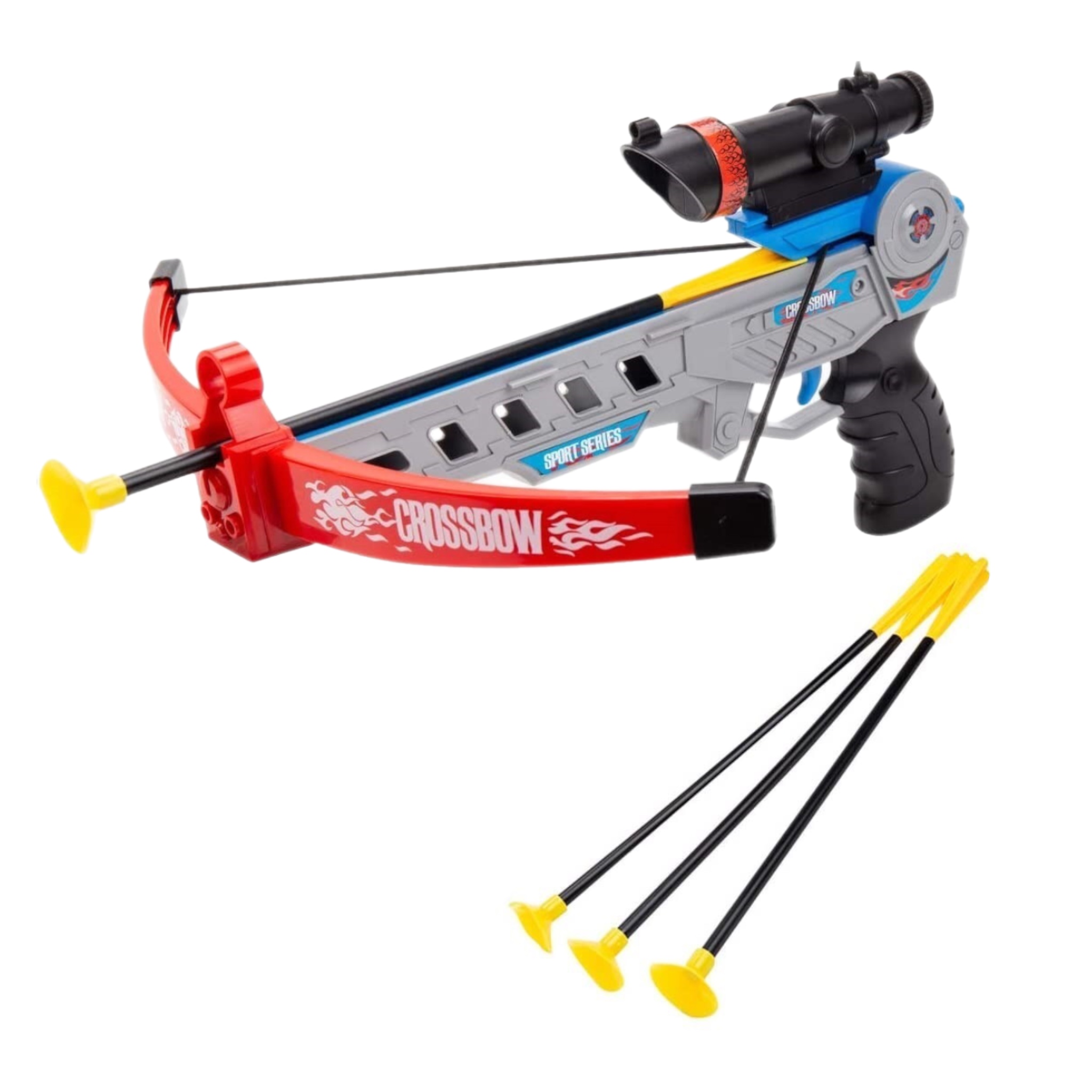 Juego De Arco Y Flecha Ballesta Con Laser Juguete