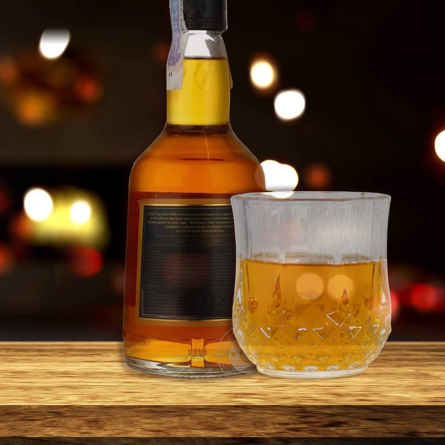 Set De 6 Vasos Old Fashioned Para Whisky 12 Oz 290 Ml