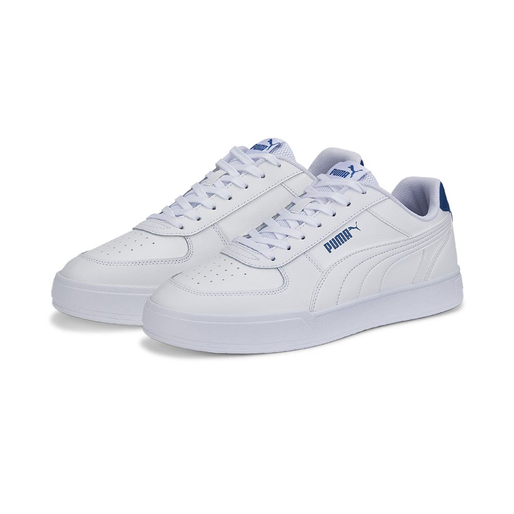 Tenis Puma Caven Blanco con Azul