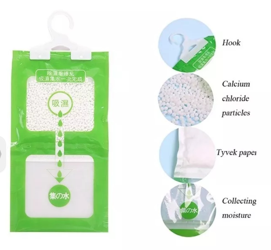 Bolsas Deshumidificadora Antimoho Absorve Humedad Closet 5pz